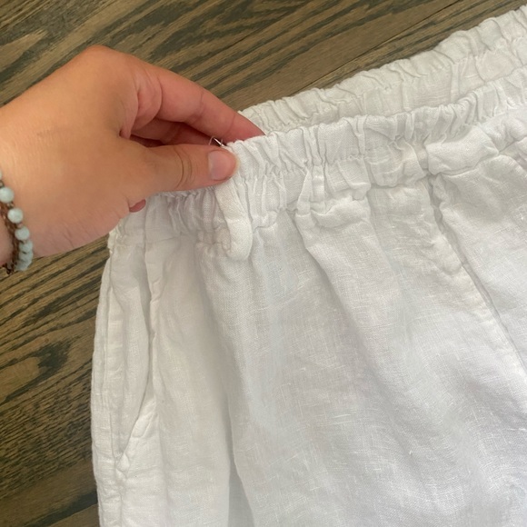 White linen pants - Picture 7 of 8
